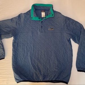 Mens Patagonia Quilted Snap-T Medium